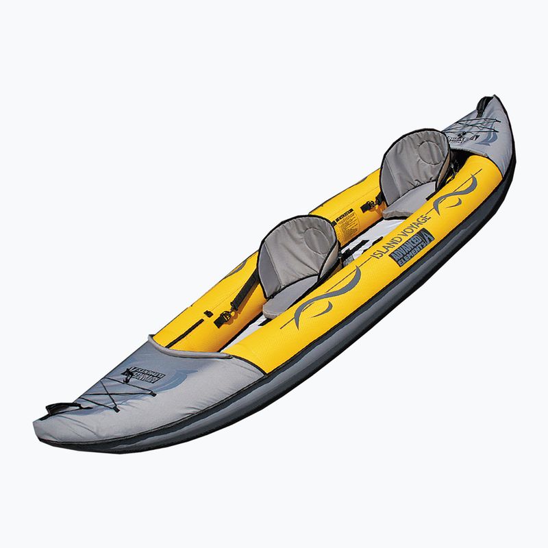 Байдарка надувна 2-особова Advanced Elements Island Voyager yellow/grey