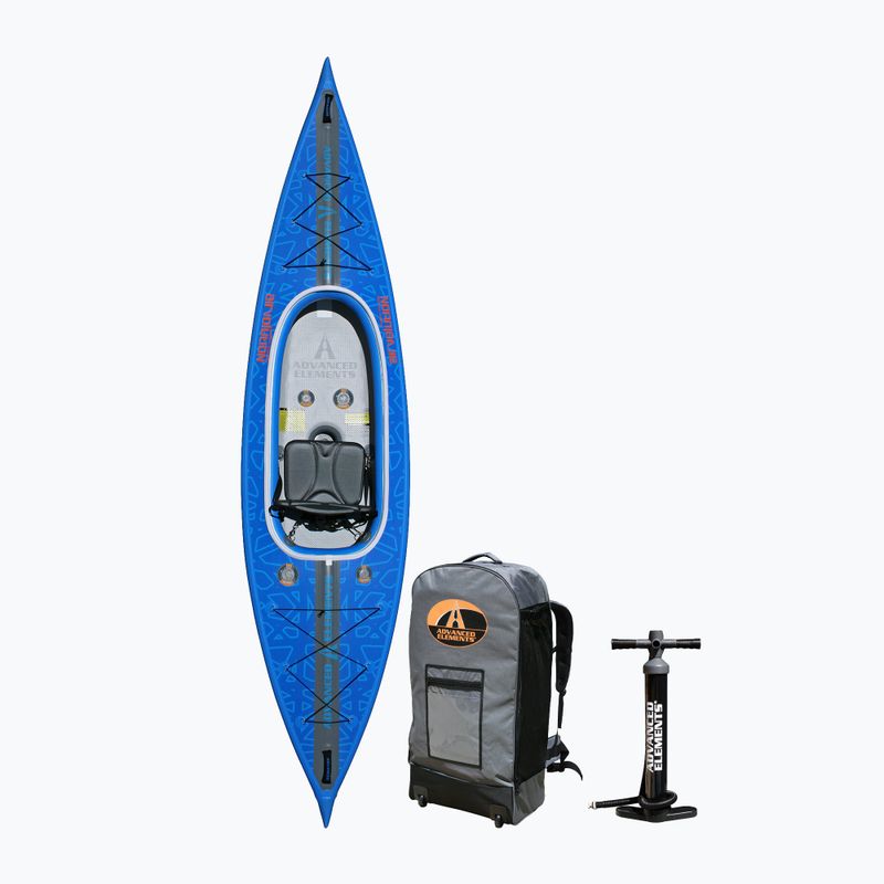 Байдарка надувна для 1 особи Advanced Elements AirVolution blue/gray 11