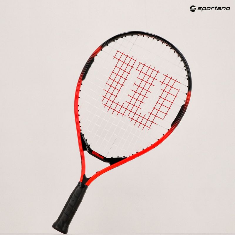 Ракетка тенісна дитяча Wilson Pro Staff Precision 19 червоно-чорна WR118210H 18