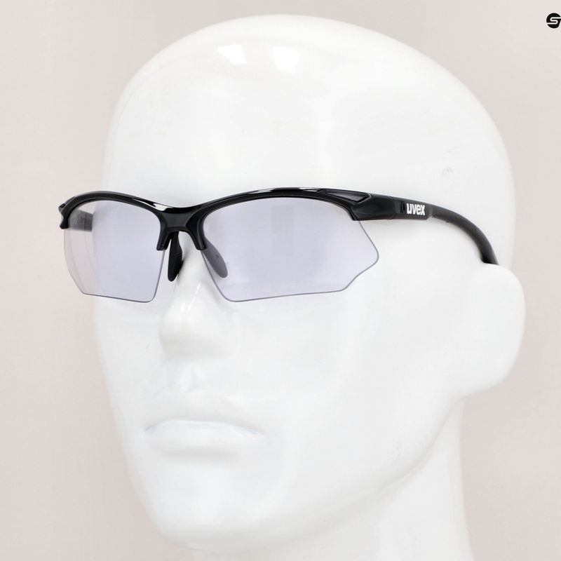 Окуляри велосипедні UVEX Sportstyle 802 V black/variomatic smoke 53/0/872/2201 7