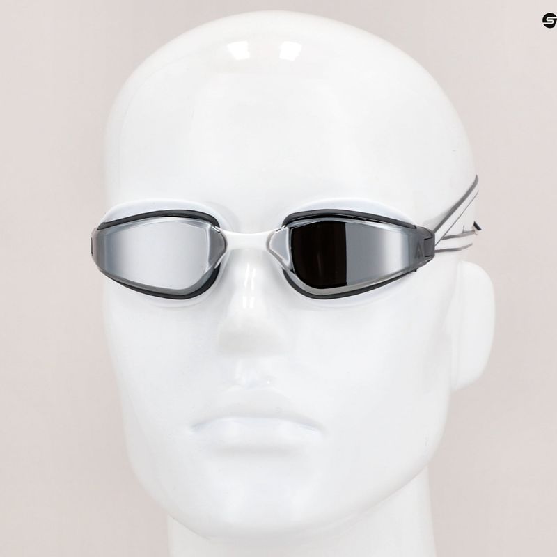 Окуляри для плавання Aquasphere Fastlane 2022 white/grey/mirror silver 8