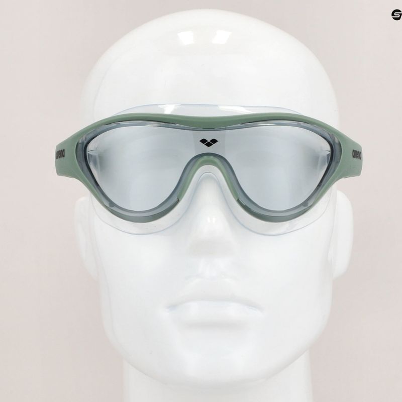 Маска для плавання Arena The One Mask light smoke/jade/black 14
