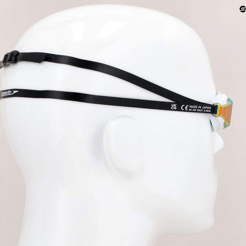 Окуляри для плавання Speedo Fastskin Speedsocket 2 Mirror black/white/fire gold 8-10897B586 7