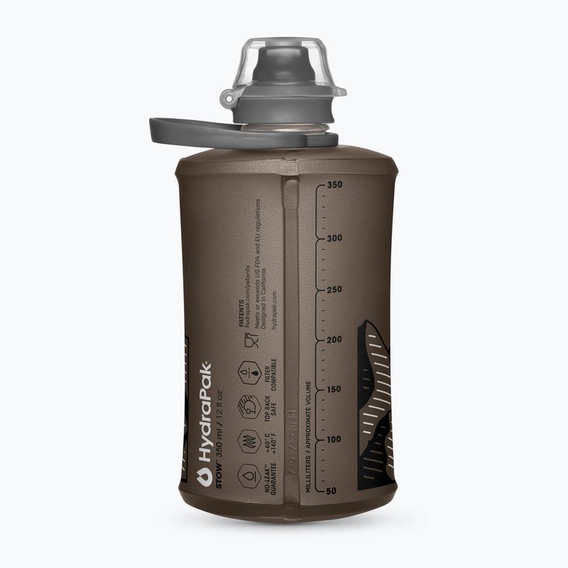 Пляшка туристична HydraPak Stow 350 ml mammoth grey 2