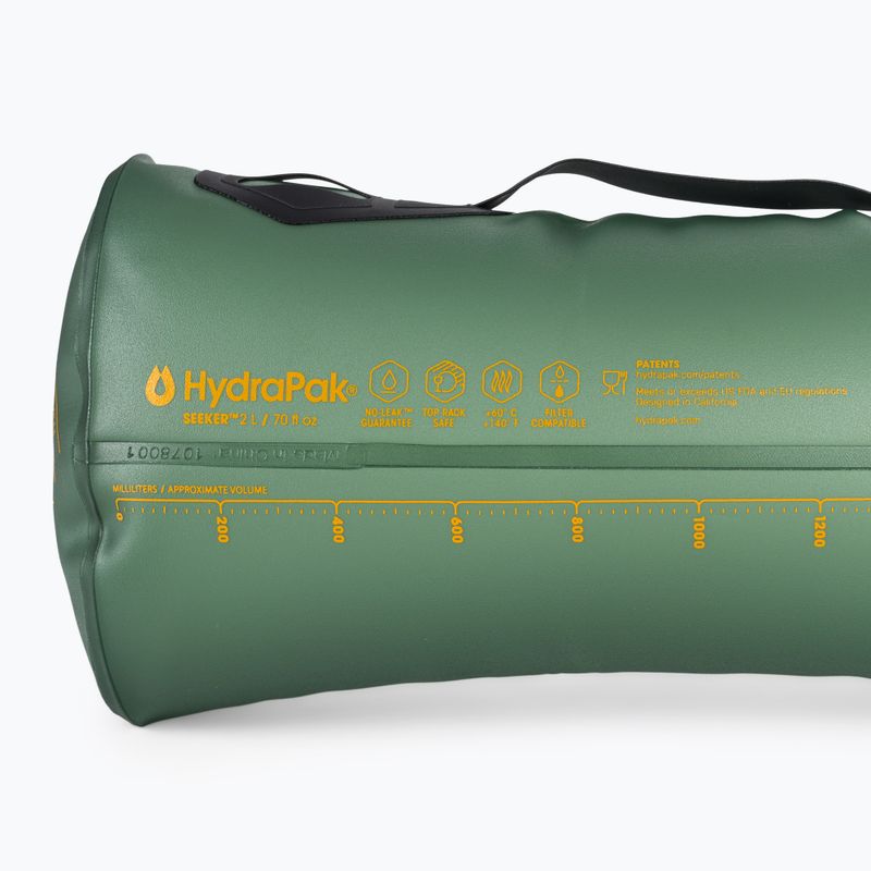 Ємність для води HydraPak Seeker 2 l sage green 3