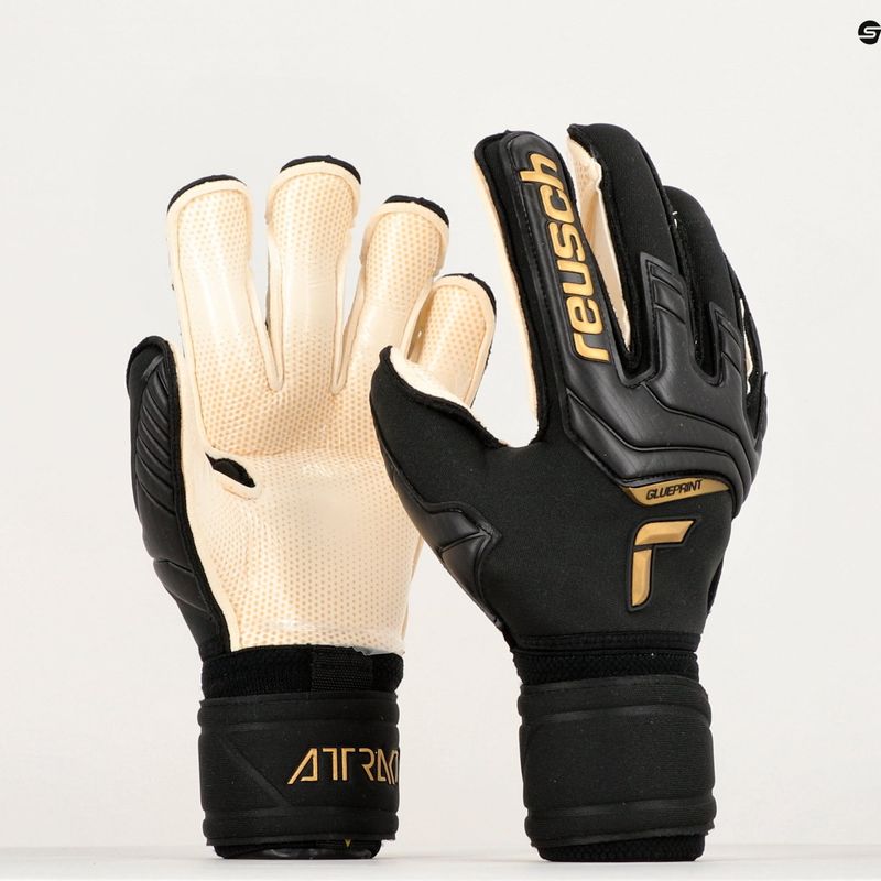 Рукавиці воротарські Reusch Attrakt Gold X GluePrint Ortho-Tec чорні 5270970 9