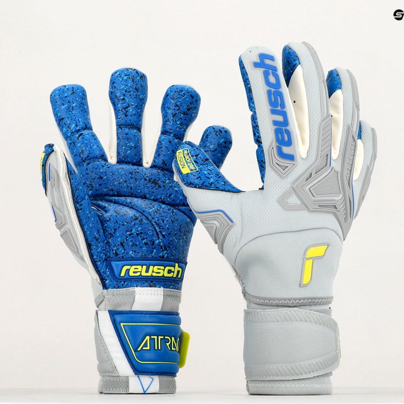 Рукавиці воротарські Reusch Attrakt Freegel Fusion Ortho-Tec Goaliator сірі 5270990 9