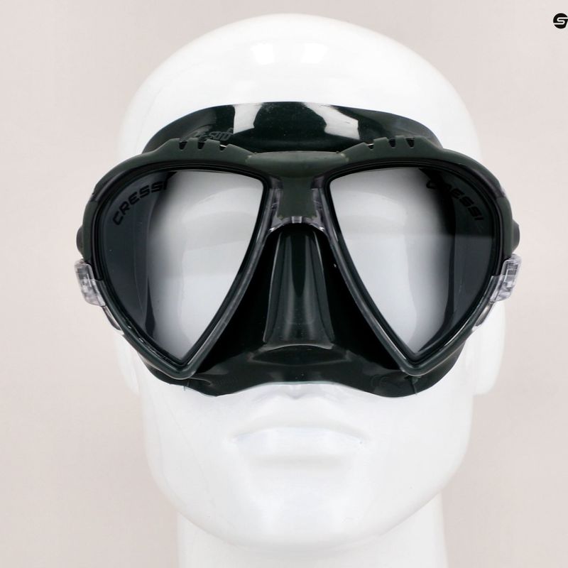 Маска для дайвінгу Cressi Matrix green/green 8