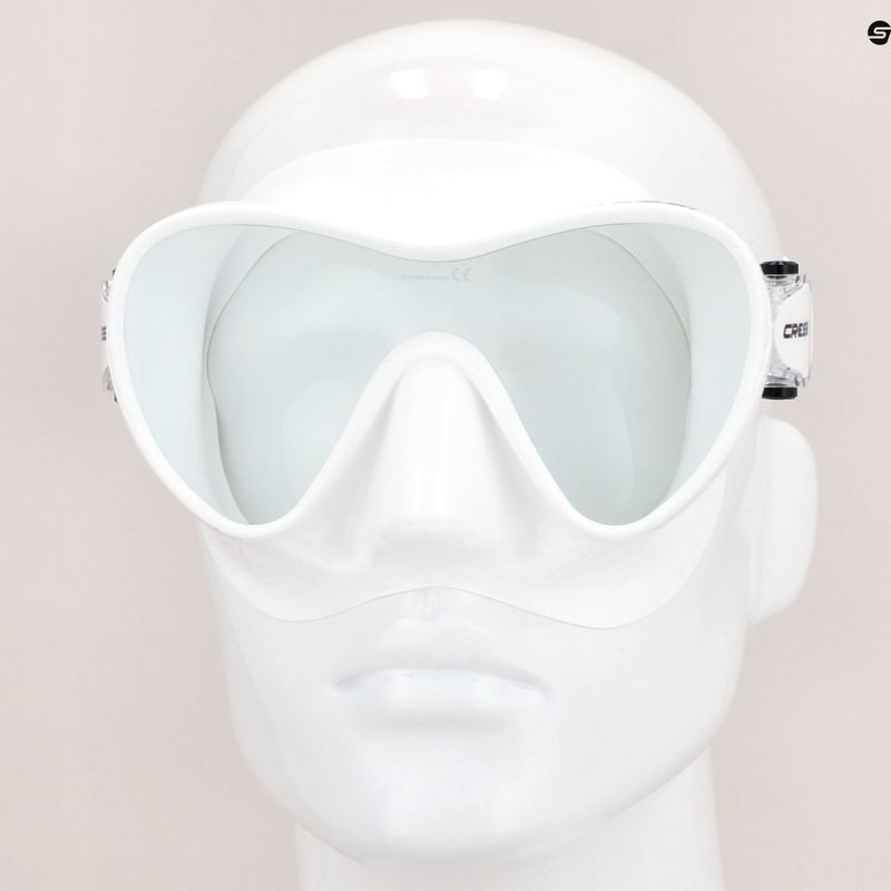 Маска для дайвінгу Cressi F1 white 8