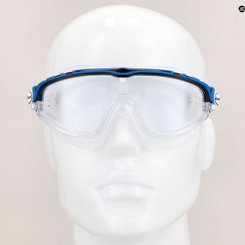 Маска для плавання Cressi Skylight clear/black/blue 8