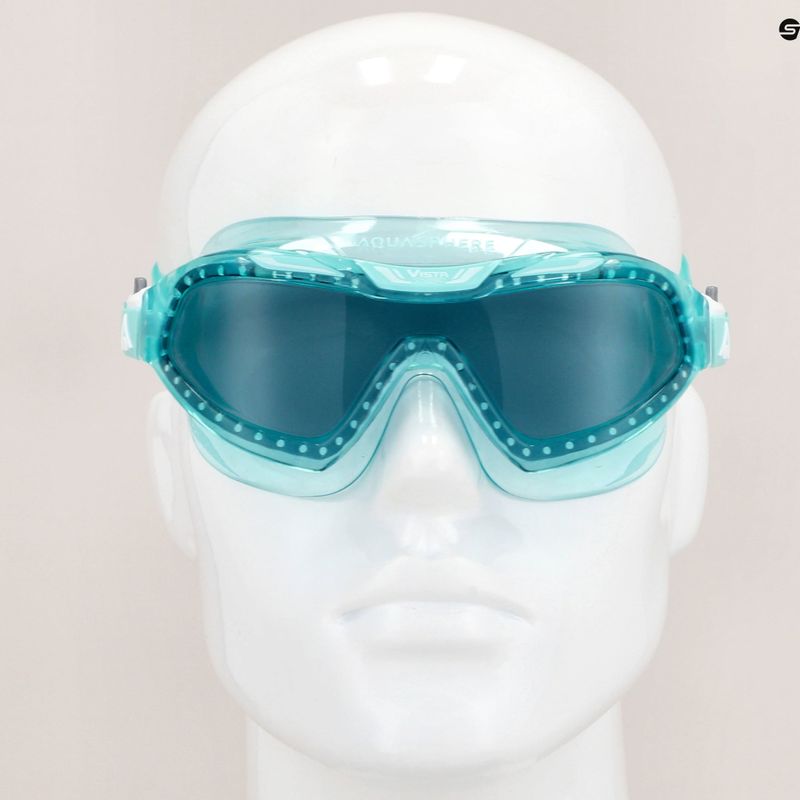 Маска для плавання Aquasphere Vista Xp tinted green MS5643535LD 8