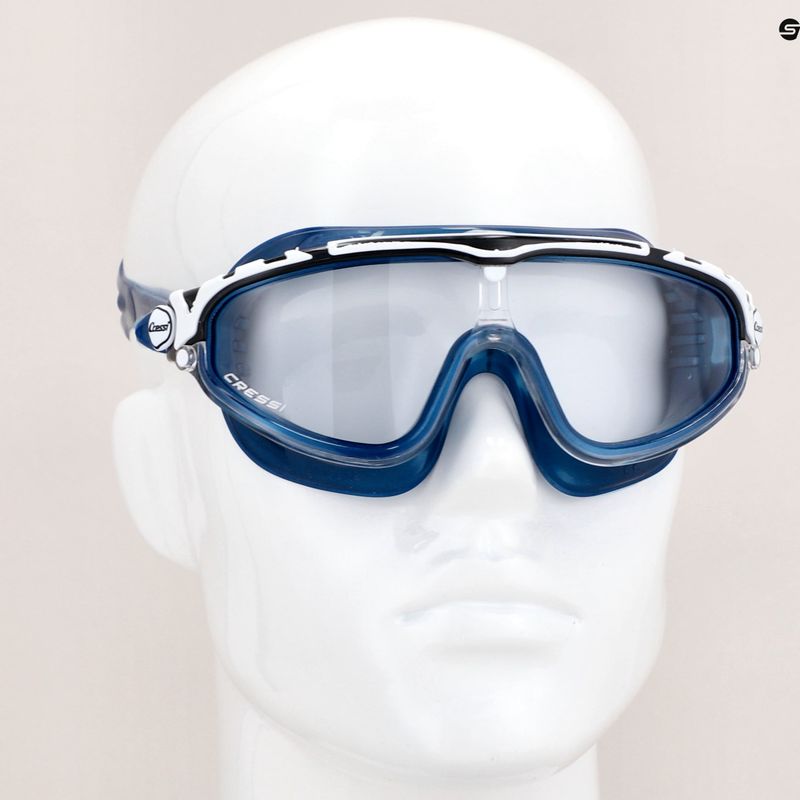 Маска для плавання Cressi Skylight blue metal 7