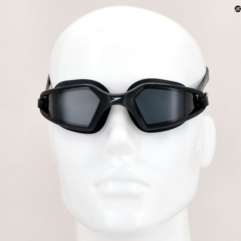 Окуляри для плавання Speedo Hydropulse black/white/smoke 8-1226814462 11