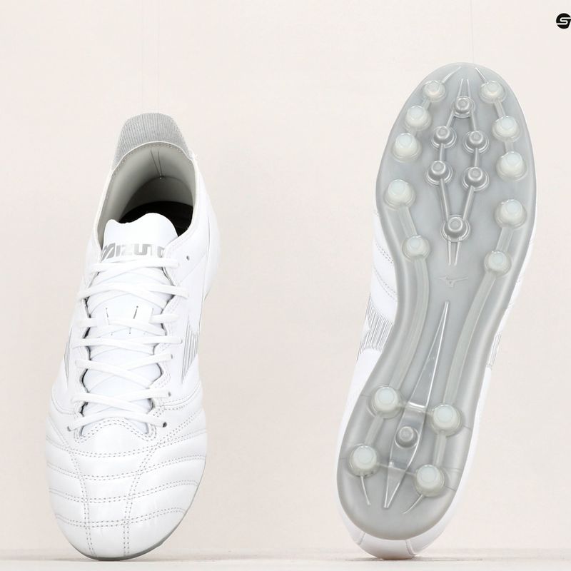 Футбольні бутси Mizuno Morelia Neo III Pro AG білі P1GA238404 11