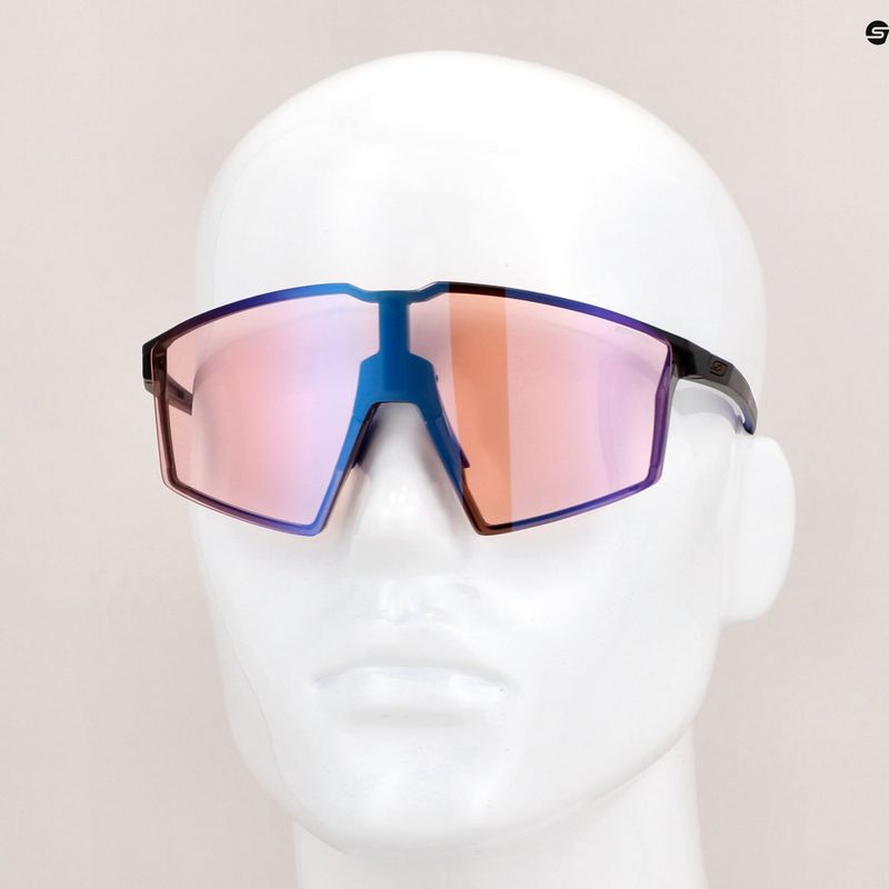 Окуляри велосипедні Julbo Edge Reactiv 1-3 High Contrast matt translucent black/purple 9