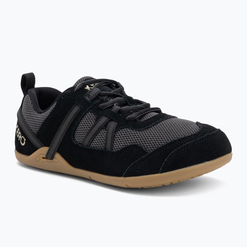Жіночі босоніжки Xero Shoes Prio із замші чорного асфальту