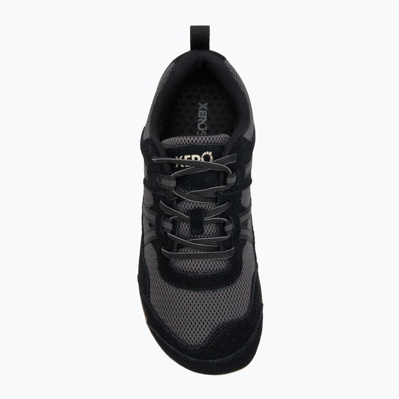 Жіночі босоніжки Xero Shoes Prio із замші чорного асфальту 5