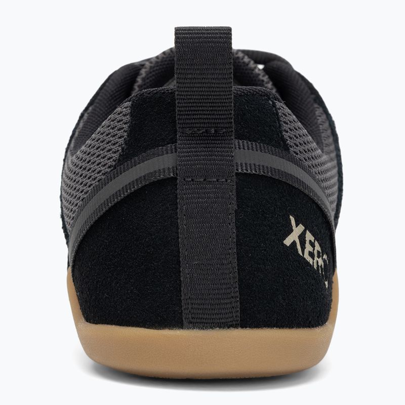Жіночі босоніжки Xero Shoes Prio із замші чорного асфальту 6