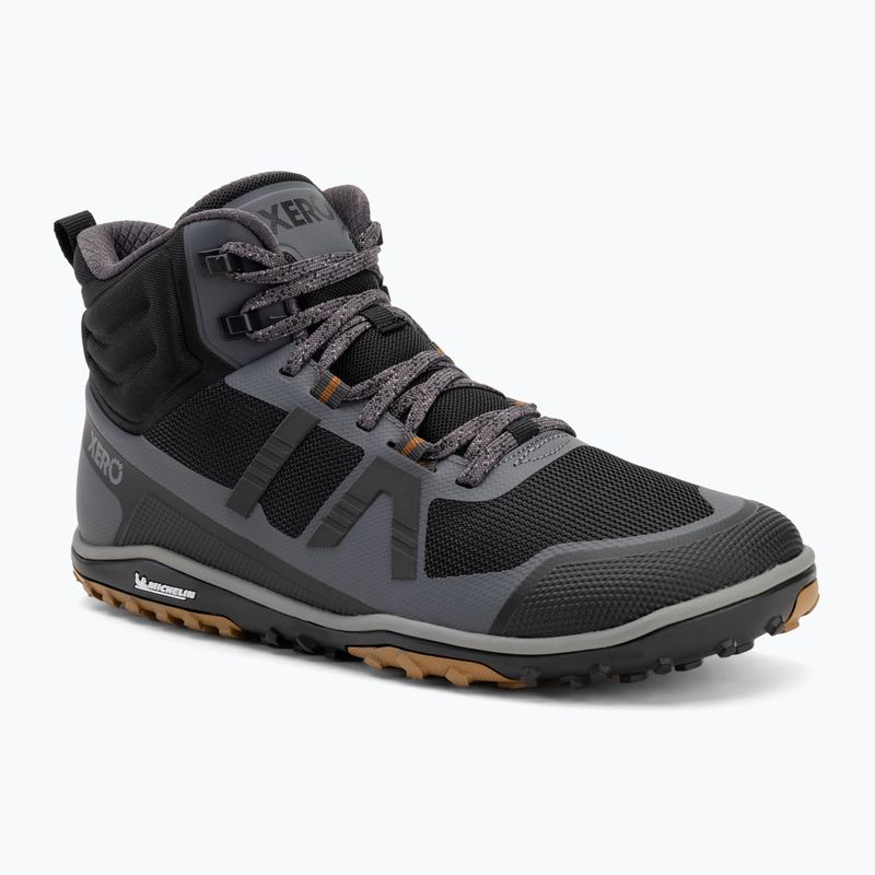 Чоловічі туфлі на босу ногу Xero Shoes Scrambler Mid II асфальт / чорний