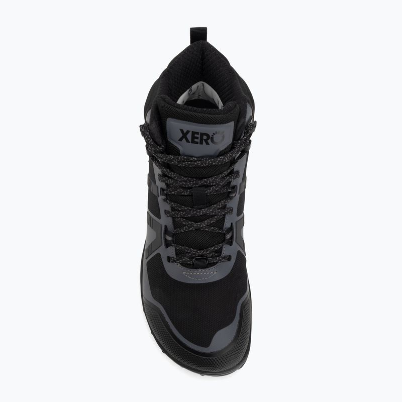 Черевики barefoot Xero Shoes Scrambler Mid II WP black/asphalt 5