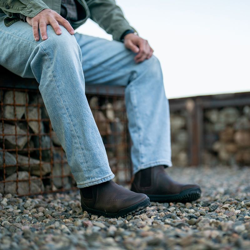 Черевики barefoot Xero Shoes Ridgeway Chelsea dark brown 10