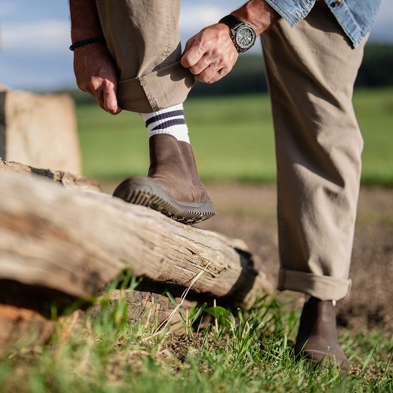 Черевики barefoot Xero Shoes Ridgeway Chelsea dark brown 11