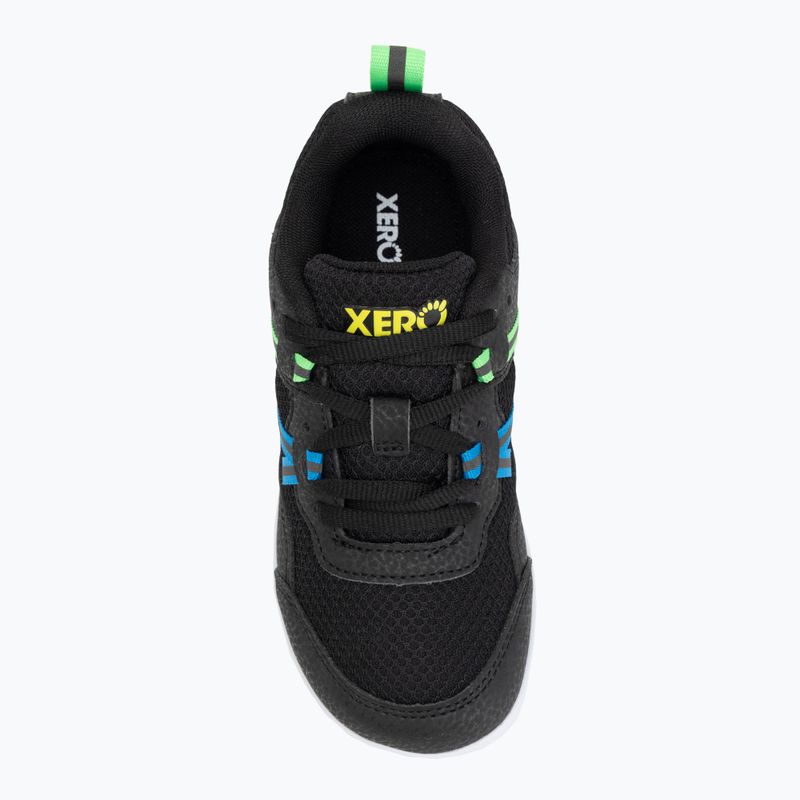 Xero Shoes босоніжки дитячі Prio чорні/лаймові 5