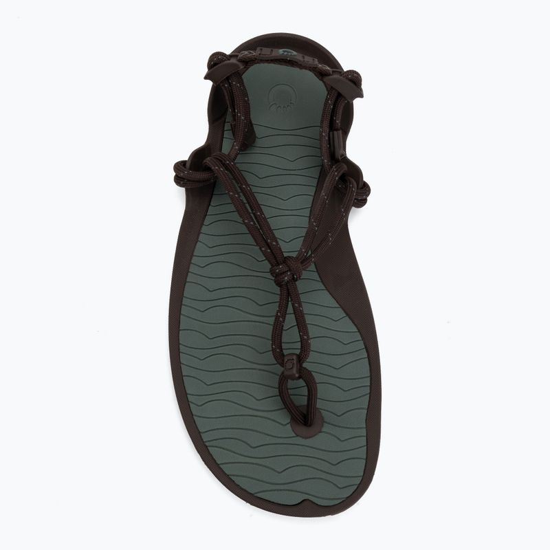 Сандалі barefoot чоловічі Xero Shoes Aqua Cloud java/brown/dark/forest 5