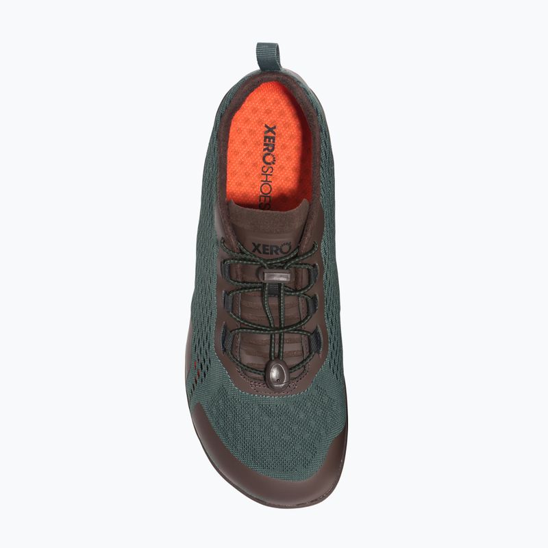 Аквашузи barefoot чоловічі Xero Shoes Aqua X Sport dark/forest/java/brown 5