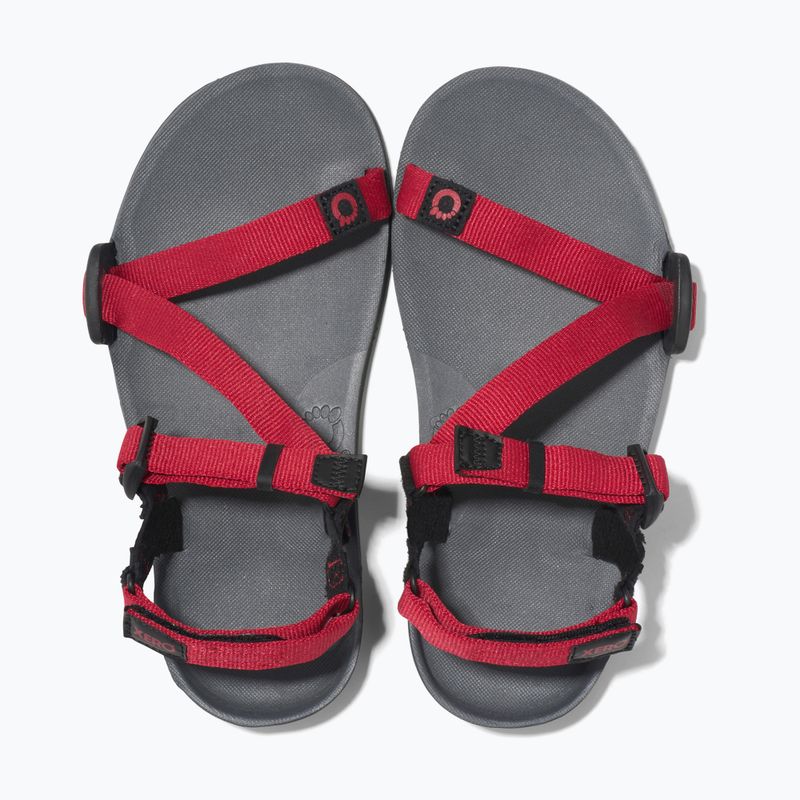 Сандалі barefoot дитячі Xero Shoes Z-Trail charcoal/red pepper 5