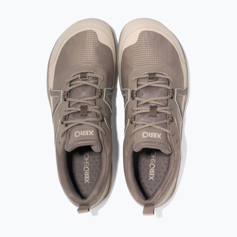 Кросівки barefoot чоловічі Xero Shoes Scrambler Trail Low WP morel/pure/cashmere 12