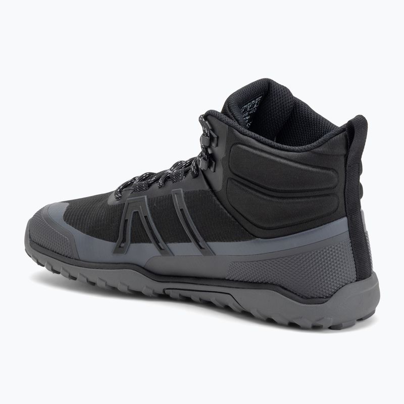 Кросівки barefoot чоловічі Xero Shoes Scrambler Trail Mid WP black/asphalt 3
