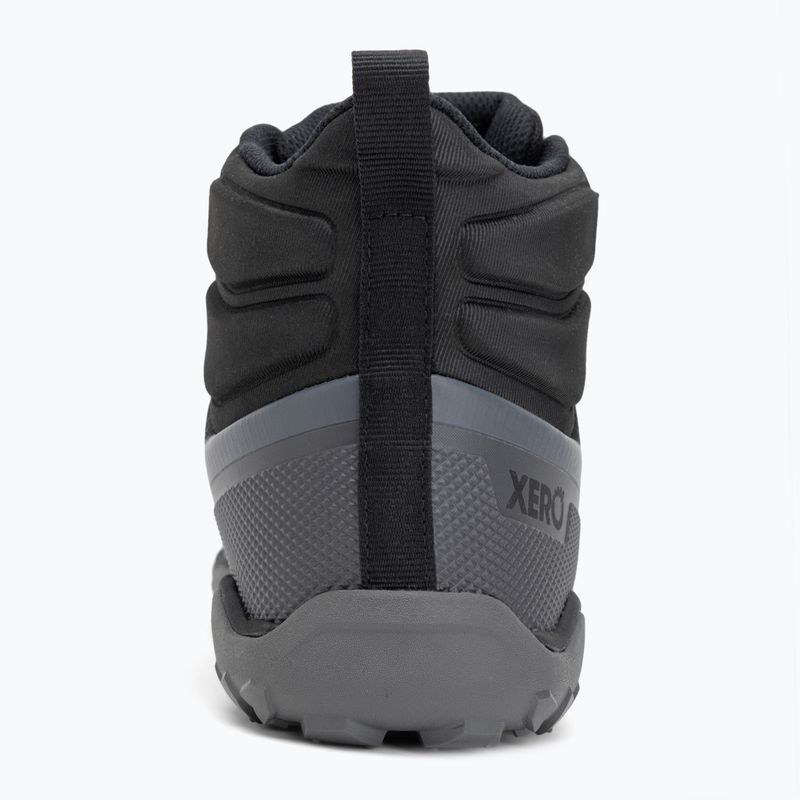 Кросівки barefoot чоловічі Xero Shoes Scrambler Trail Mid WP black/asphalt 6