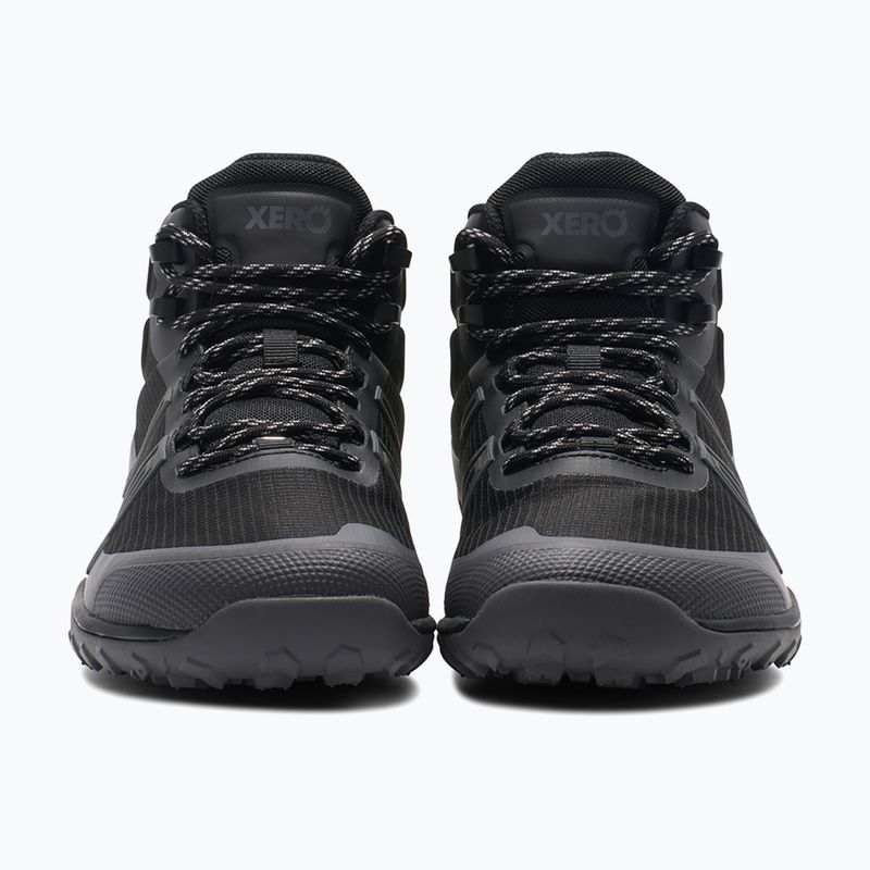 Кросівки barefoot чоловічі Xero Shoes Scrambler Trail Mid WP black/asphalt 10