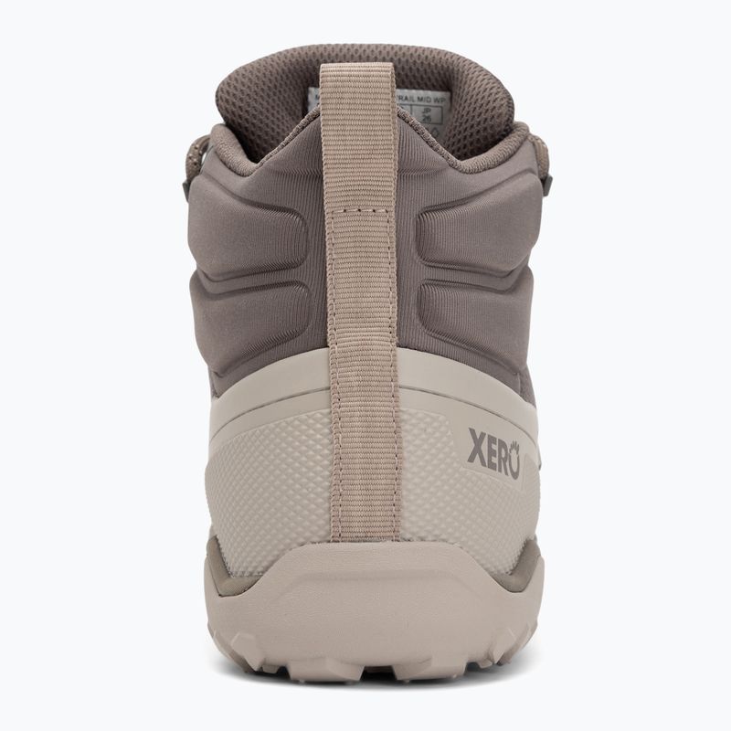 Кросівки barefoot чоловічі Xero Shoes Scrambler Trail Mid WP morel/pure/cashmere 6
