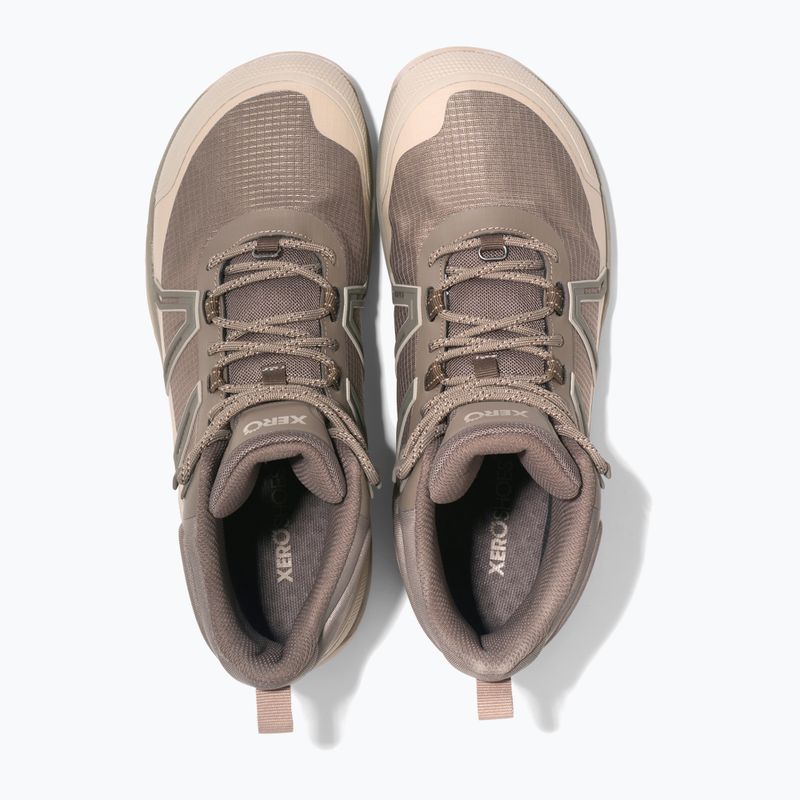 Чоловічі barefoot черевики Xero Shoes Scrambler Trail Mid WP morel/pure/cashmere 12