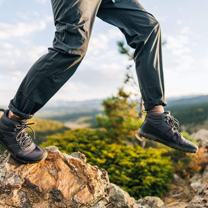 Взуття барефоот чоловіче Xero Shoes Scrambler Trail Mid Asphalt/Black 8