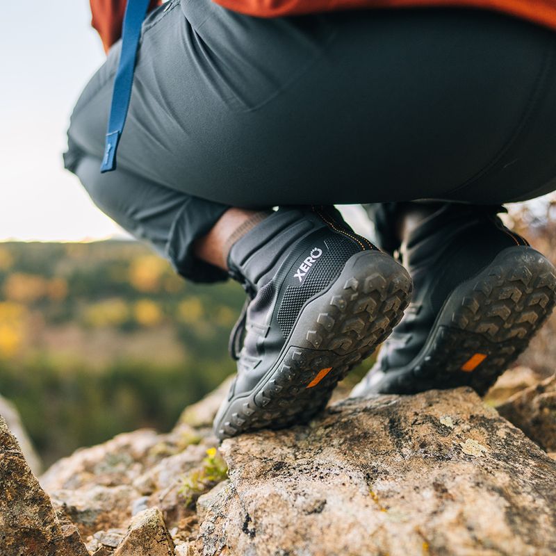 Взуття барефоот чоловіче Xero Shoes Scrambler Trail Mid Asphalt/Black 9