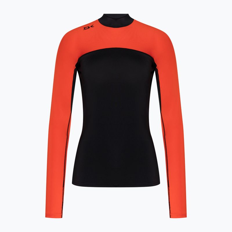 Лонгслів для плавання жіночий Dakine Hd Snug Fit Rashguard rippin red 3