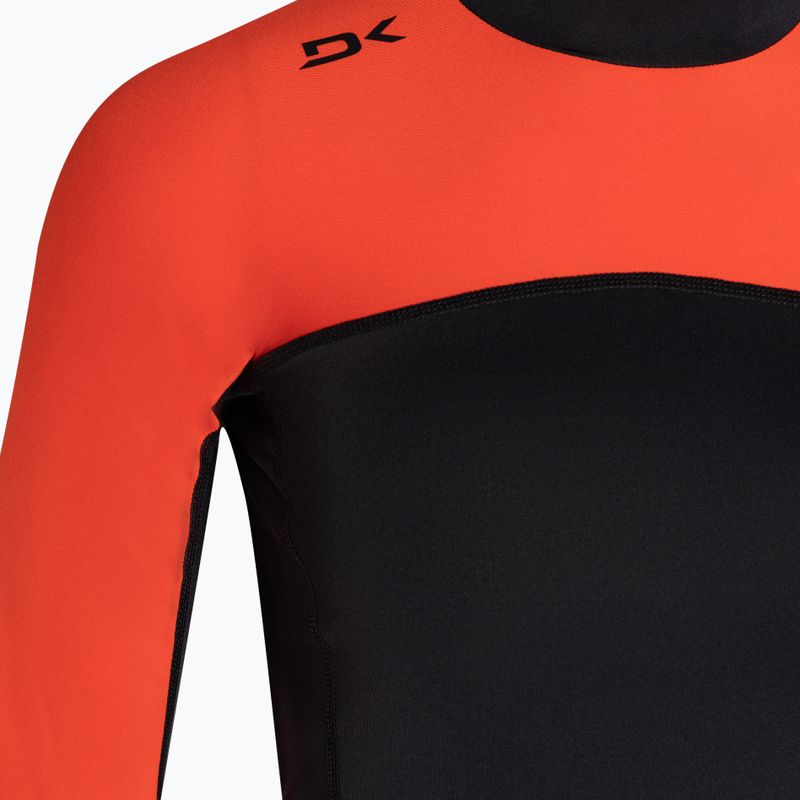 Лонгслів для плавання жіночий Dakine Hd Snug Fit Rashguard rippin red 5
