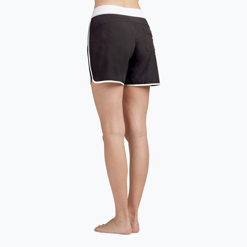 Шорти для плавання жіночі Dakine Roots 5" black/white 5