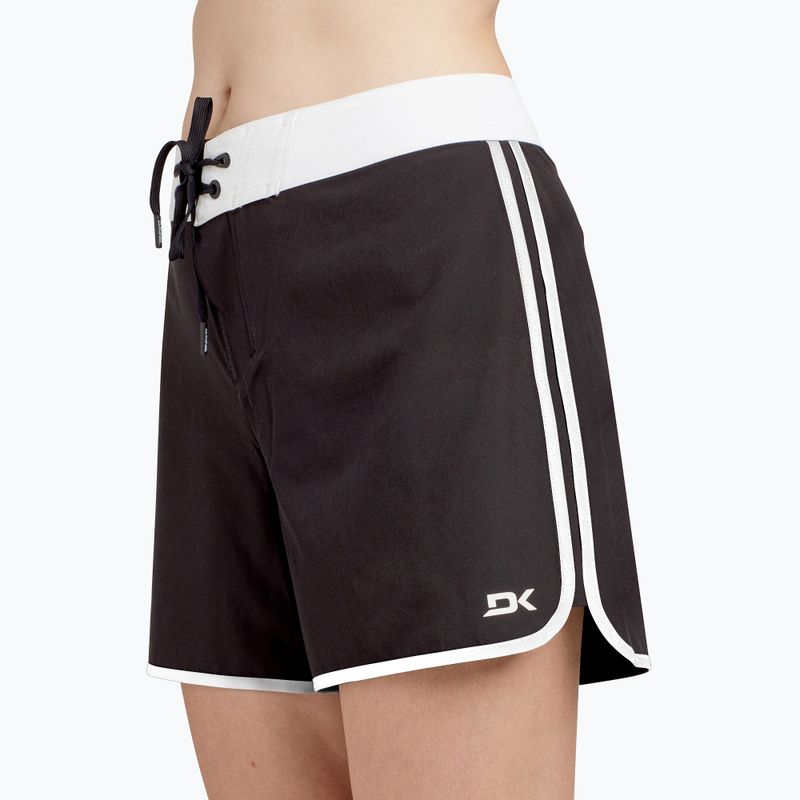 Шорти для плавання жіночі Dakine Roots 5" black/white 6