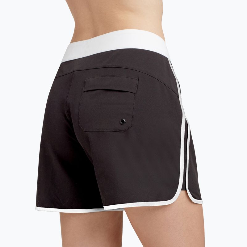 Шорти для плавання жіночі Dakine Roots 5" black/white 7
