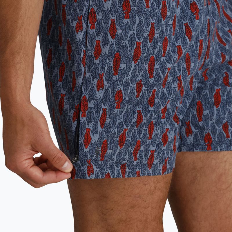 Чоловічі шорти Royal Robbins All-In navy fish pt шорти 5