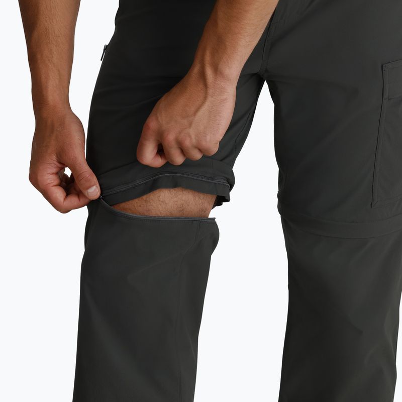 Штани чоловічі Royal Robbins Wilder Zip-Off charcoal 6
