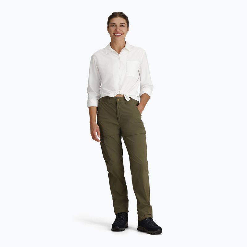 Штани трекінгові жіночі Royal Robbins Wilder Zip-Off everglade 2