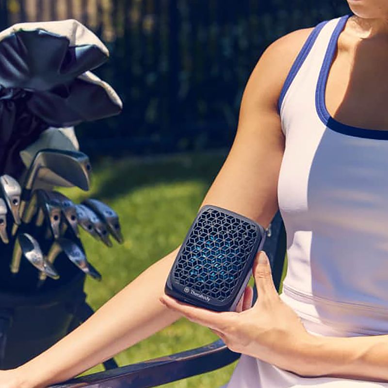 Масажер Therabody RecoveryTherm Cube black/blue 8