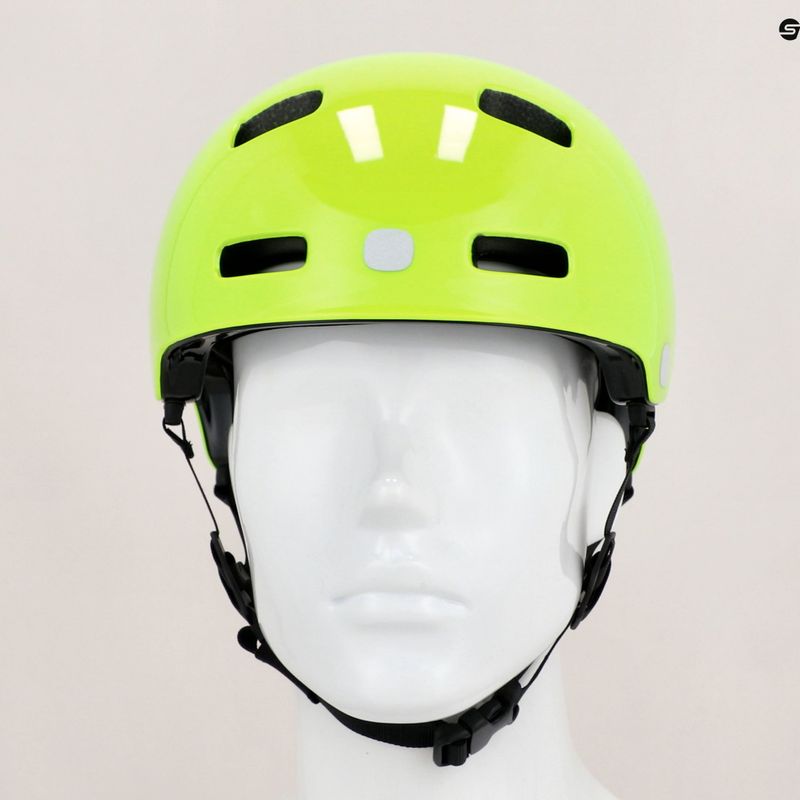 Шолом велосипедний дитячий POC POCito Crane MIPS fluorescent yellow/green 9