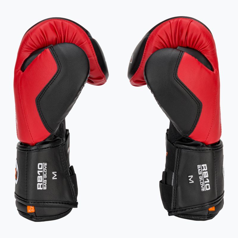 Рукавиці боксерські Rival RB10 Intelli-Shock Bag black/red 4