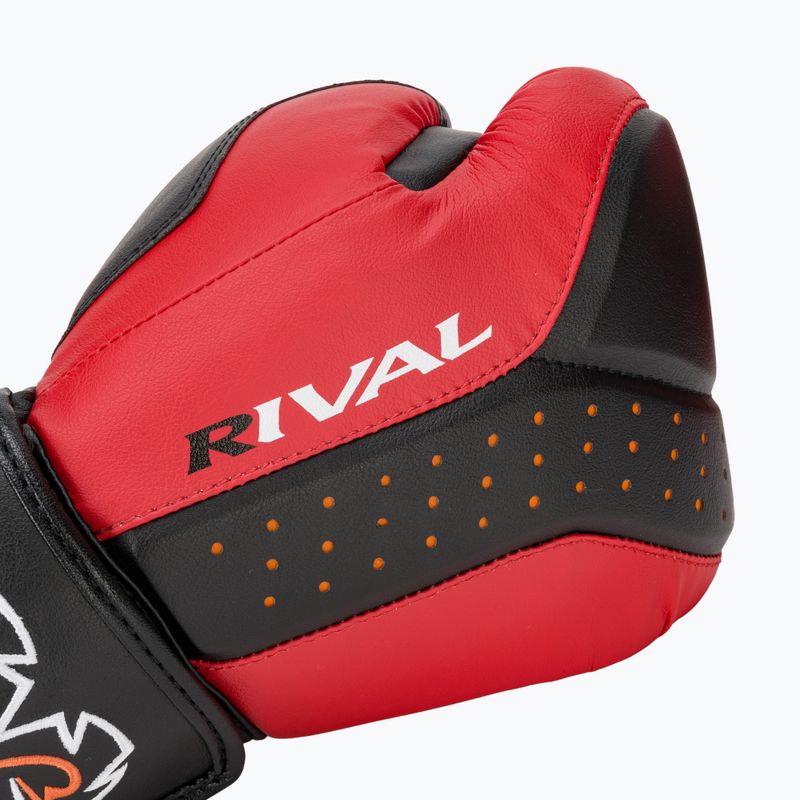 Рукавиці боксерські Rival RB10 Intelli-Shock Bag black/red 5